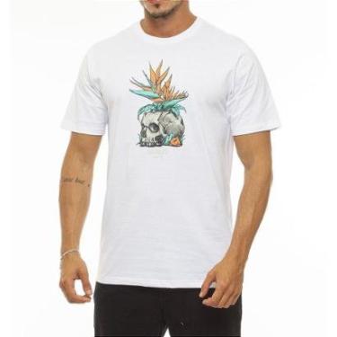 Imagem de Camiseta Hurley Skull Flower WT23 Masculina-Masculino