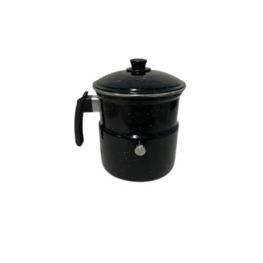 Imagem de Leiteira, Fervedor de Leite com Apito 2,0L alumínio na cor preta.