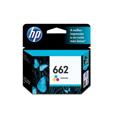 Imagem de Cartucho de Tinta HP 662 Tricolor - CZ104AB