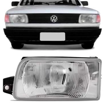 Imagem de Farol Esquerdo Gol G1 Arteb Cibie 91 92 93 94 Cromado