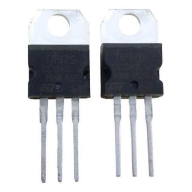 Imagem de 01 Par Casado Transistor Tip120 + Tip125 60v 5a Original St