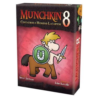 Imagem de Jogo de Cartas Expansão Munchkin 8 Centauros e Homens-Lagartos - Galápagos