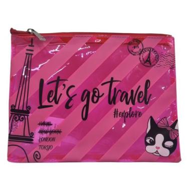 Imagem de Nécessaire Feminina Rebecca Bonbon - Rebeca Bonbon, Rosa