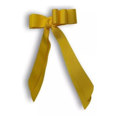 Imagem de Laço De Cabelo - Adulto E Infantil - Linha Ágata - Morgana, Amarelo