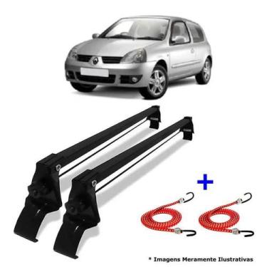 Imagem de Rack de Teto Bagageiro + 2 Elásticos Clio 2 Portas Ano 01/15 - Vhip