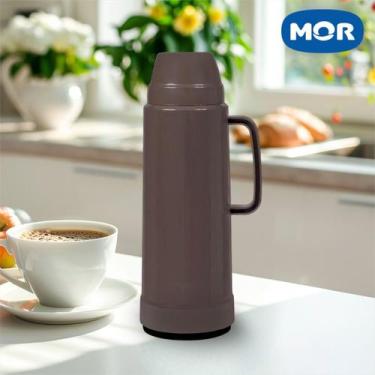 Imagem de Garrafa térmica 1 Litro café chá Mor 24 Horas Quente Garantido Diversa