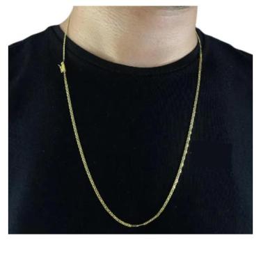 Imagem de Cordão Corrente Piastrine 2Mm De Moeda Antiga - A.R Variedades Mt