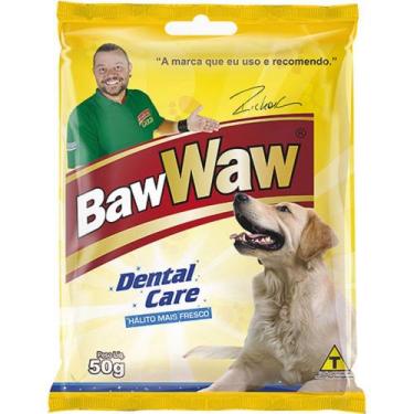 Imagem de Petisco Baw Waw Cão Adulto Bifinho Dental Care 50g