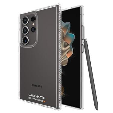 Imagem de Case-Mate Capa transparente ultra resistente para Samsung Galaxy S24 Ultra [proteção contra quedas D3O de 4,9 m] [compatível com carregamento sem fio] Capa de telefone para Samsung Galaxy S24 Ultra de