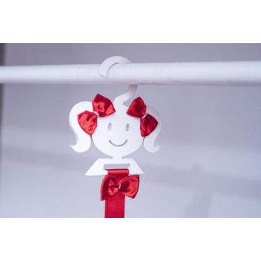 Imagem de Organizador de laço infantil - Cabide porta laços - Porta laços em mdf