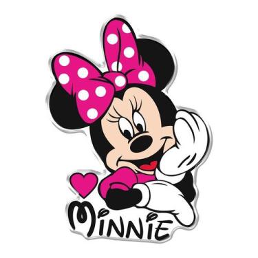 Imagem de Adesivo Em Relevo Facil Aplicação Minnie - Teu Adesivo, Rosa 4