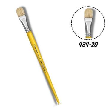 Imagem de Pincel Condor 434-20 Língua de Gato Pelo Natural Cabo Longo