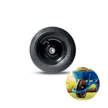 Imagem de Pneu 36 Cm E Roda Para Carrinho de Mão Exclusiva R 3508 Schioppa