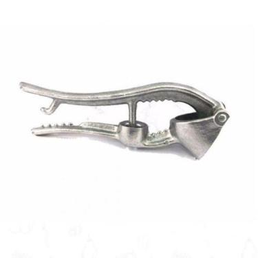 Imagem de Espremedor Amassador Triturador De Alho Em Aço Inox 15,5cm - Original 
