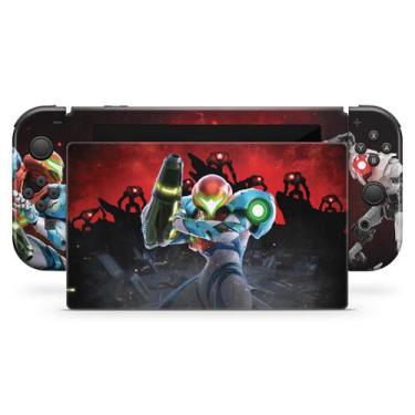 Imagem de Skin Compatível Nintendo Switch Adesivo - Metroid Dread - Pop Arte Ski