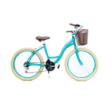 Imagem de Bicicleta Alumínio 26 Vintage Retro 21v Confort Slim - RMA Bicicletas,