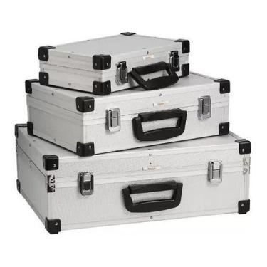 Imagem de Kit Maletas Para Ferramentas 3 Peças - Importado - Alumínio - bAUKER, 
