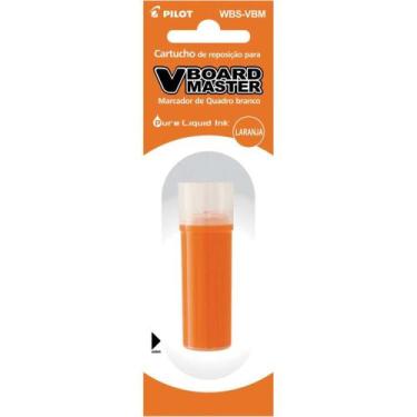 Imagem de Tinta Marcador Quadro Branco Refil 5,5ML Laranja WBS-VBM Caixa com 12 