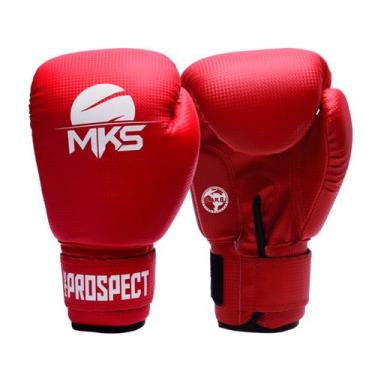 Imagem de Luva MKS Prospect Homologada CBKB, Vermelho, 16 Oz