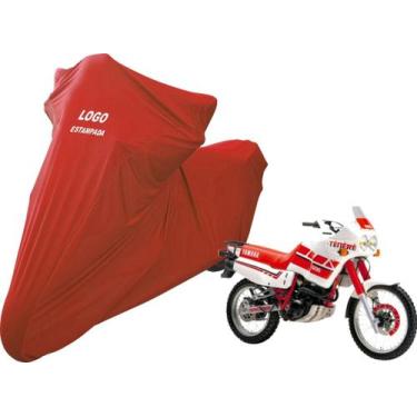 Imagem de Capa Para Cobrir Moto Yamaha XT 600 Z Ténéré - Mz, Vermelha