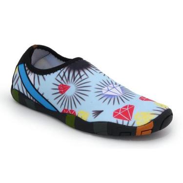 Imagem de Sapatilha Aquática Neoprene Híbrido Surf Cachoeira Mergulho Vôlei Arei