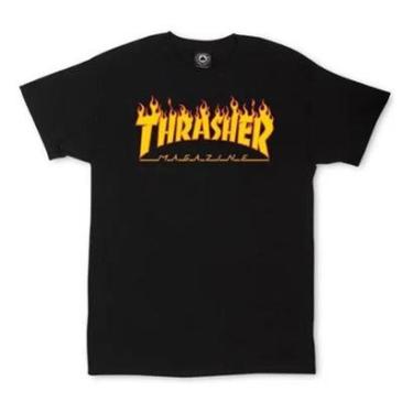 Imagem de Camiseta Feminino Thrasher Flame Logo-Feminino