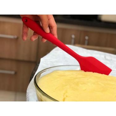 Imagem de Espátula De Pão Duro Silicone Premium - Original Line, Vermelho