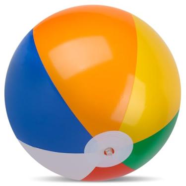 Imagem de LovesTown Bolas de praia grandes de 83 cm, bola de sinuca inflável para festa de verão na praia na piscina