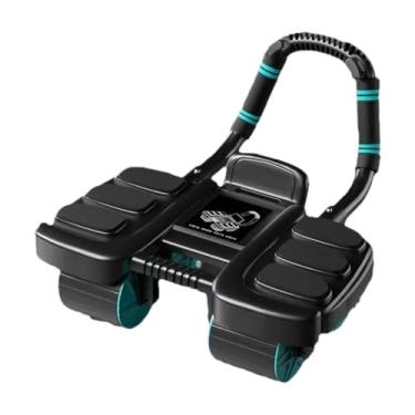 Imagem de Deevoka Rolo Abdominal de 4 Rodas para Equipamento de Treinamento de Força Central de Ginástica Doméstica