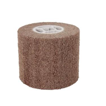 Imagem de Nylon Não Tecido Fio Trefilação Roda Abrasiva Flap Flet Escova Aço Inoxidável Metal Rebarbação Tambor Roda Polimento Ferramenta 60-600 Grão, Grão 180