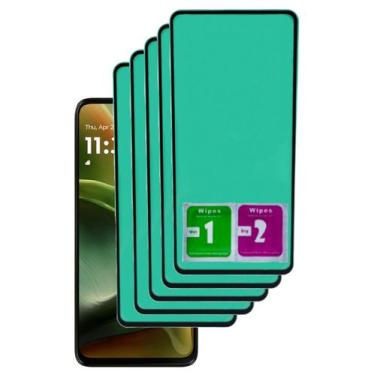 Imagem de 5x Pelicula Ceramica 9d Proteção Curva Para Moto G15 - Mustangshop