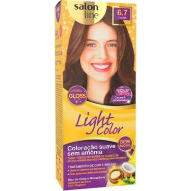 Imagem de Coloração Light Color Chocolate 6.7 Salon Line