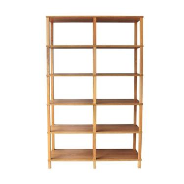 Imagem de Estante 116x38x186 Freijó - EVOLUKIT