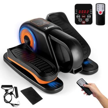 Imagem de Zakle Máquina Elíptica Sob A Mesa, Exercitador De Pernas Elíptico Com Controle Remoto E 12 Velocidades Ajustáveis, Exercitador De Pernas Elíptico Silencioso, Máquina De Treinamento Elíptico Totalmen