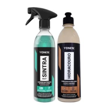 Imagem de Vonixx Kit Limpeza e Hidratação de Couro, Sintra Fast 500ml e Hidracouro 500ml