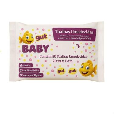 Imagem de Toalhinhas Umedecidas Para Bebe Gut Gut Baby- 20X13cm C/50UN - NoBrand
