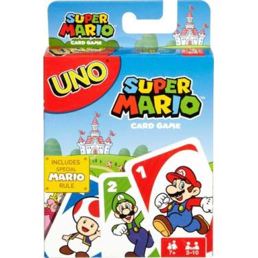 Imagem de UNO Super Mario Bros Mattel DRD00