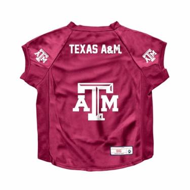Imagem de Littlearth NCAA Texas A & M Aggies camiseta elástica para cães grandes, cor do time, cachorro grande