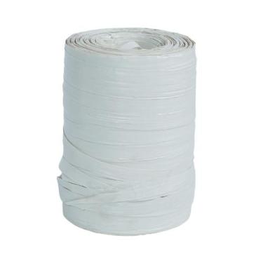 Imagem de Fitilho Amarrilho Plástico Branco Leitoso 1kg  Fecho Plástico para Emb