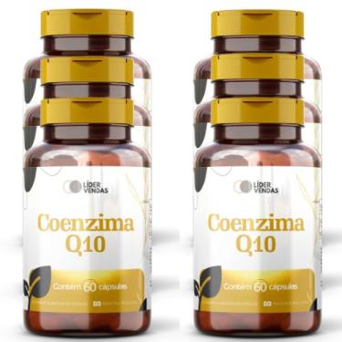 Imagem de Coenzima Q10-100mg com 60 cáps - 6 potes