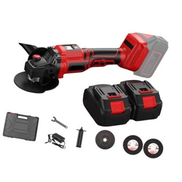 Imagem de Bothyi Esmerilhadeira Angular Sem Fio, Ferramenta Elétrica, Plugue UE, Ajuste de 3 Velocidades, Cabo Auxiliar Portátil Eficiente para Corte