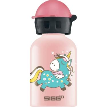 Imagem de SIGG - Garrafa de água infantil – Fairycon – à prova de vazamento, leve, livre de BPA – Alumínio – 283 g