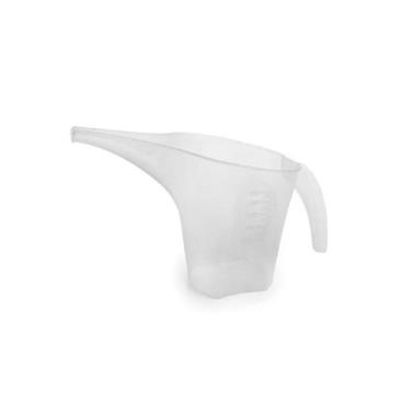 Imagem de Jarra Bico Funil Leiteira Medidora Transparente 800ml - PLASUTIL