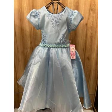 Imagem de Vestido De Festa Infantil - Bianca Kids , Azul, M