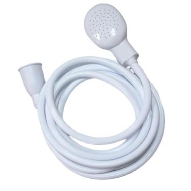 Imagem de Mangueira de borracha spray para pia de 4 m/13,12 pés torneira portátil pulverizador jardim, shampoo pulverizador de chuveiro portátil acessório de mangueira para cães, animais de estimação, banho de