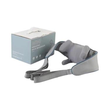 Imagem de Massageador Shiatsu Sem Fio Para Costas, Ombros E Pescoço Com Calor, M