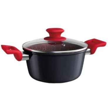 Imagem de Panela Caçarola Antiaderente Indução Titânio 20 Cm Euro Home