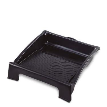 Imagem de Bandeja De Pintura Plástica P/ Rolo 23cm Preta Arqplast