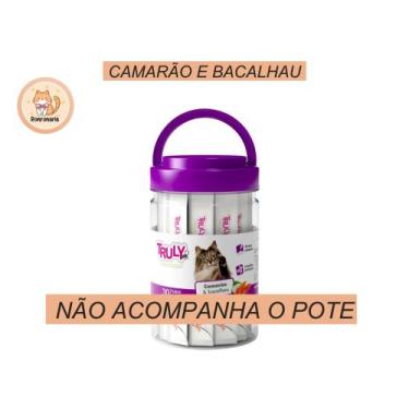 Imagem de Ração Gatos Úmida Truly Creamy Churu Petisco 30 Sachês 14g