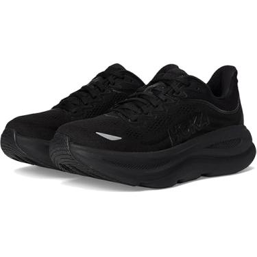 Imagem de HOKA ONE ONE Tênis de caminhada feminino, 35, Preto monocromático, 41